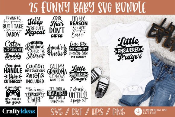 Fun Baby SVG Bundle for Graphics and Crafts