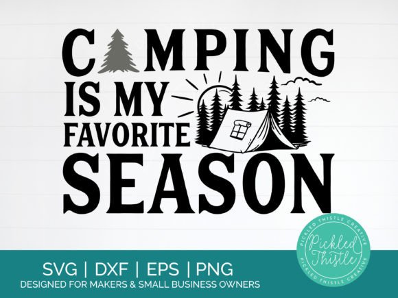 Fun Camping SVG for Crafts and Graphics