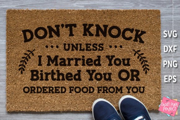 Funny Doormat Svg For Graphic Design And Crafts