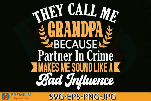 Funny Grandpa SVG for Graphics and Crafts