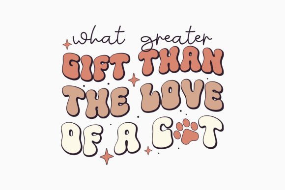 Retro Funny Cat SVG Design for Embroidery Projects
