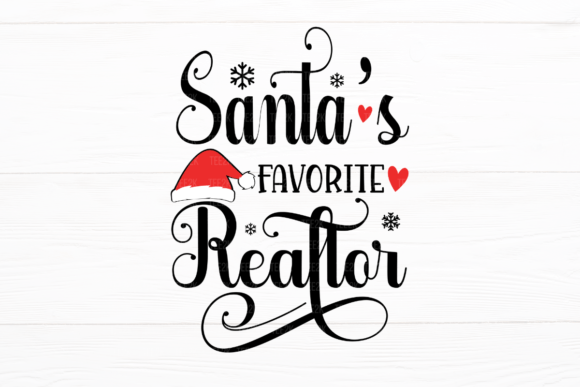 Santa's Favorite Realtor Funny Christmas Embroidery Review